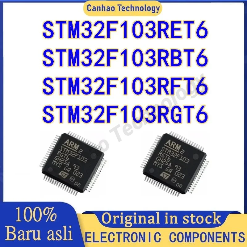 

STM32F103RET6 STM32F103RBT6 STM32F103RFT6 STM32F103RGT6 STM32F STM32F103 IC Chip 100% New Original in stock