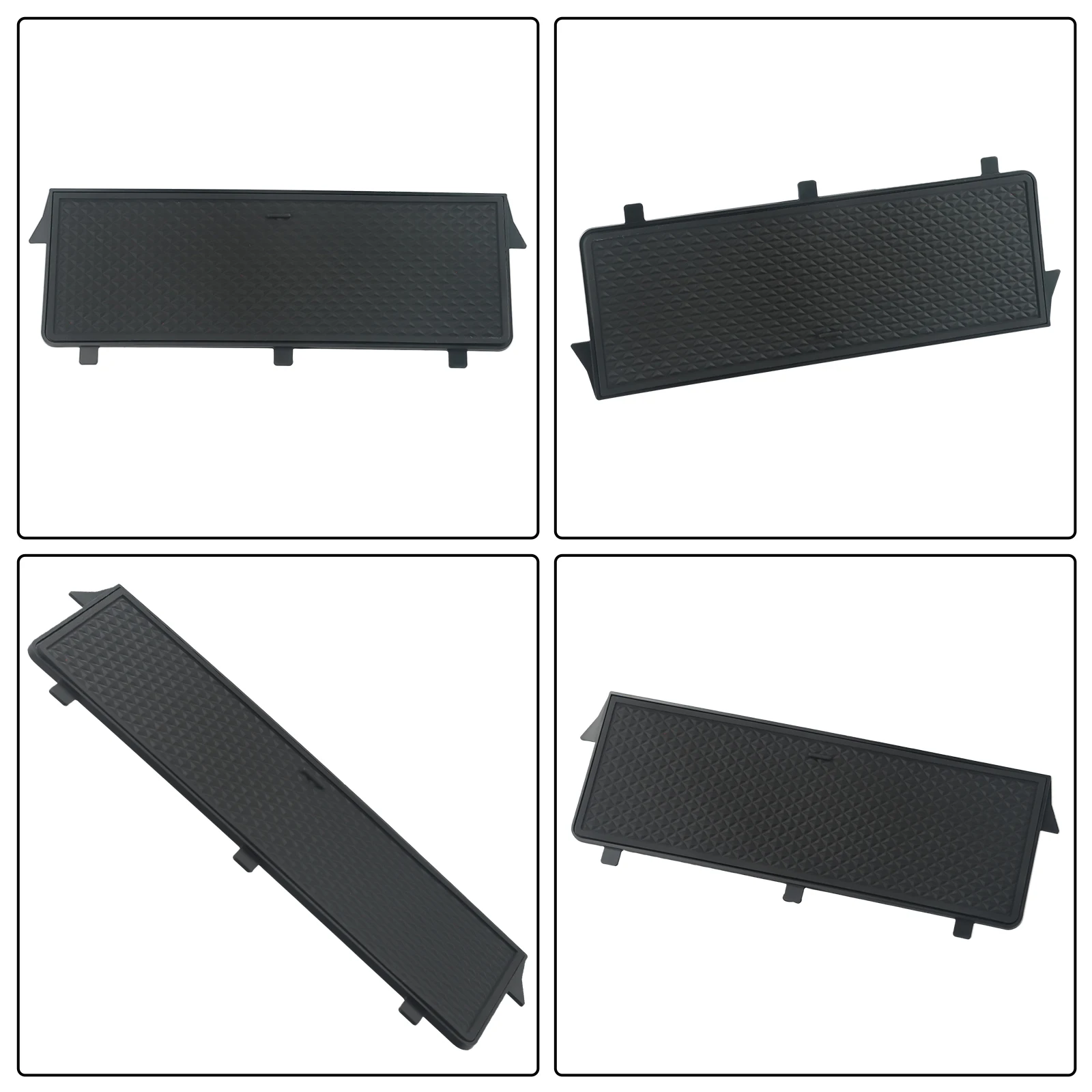 1x Central Armrest Box Storage Divider Plate Fits For Mazda MX-5 RF 2015-2019 Black ABS Plastic Partition Interior Parts