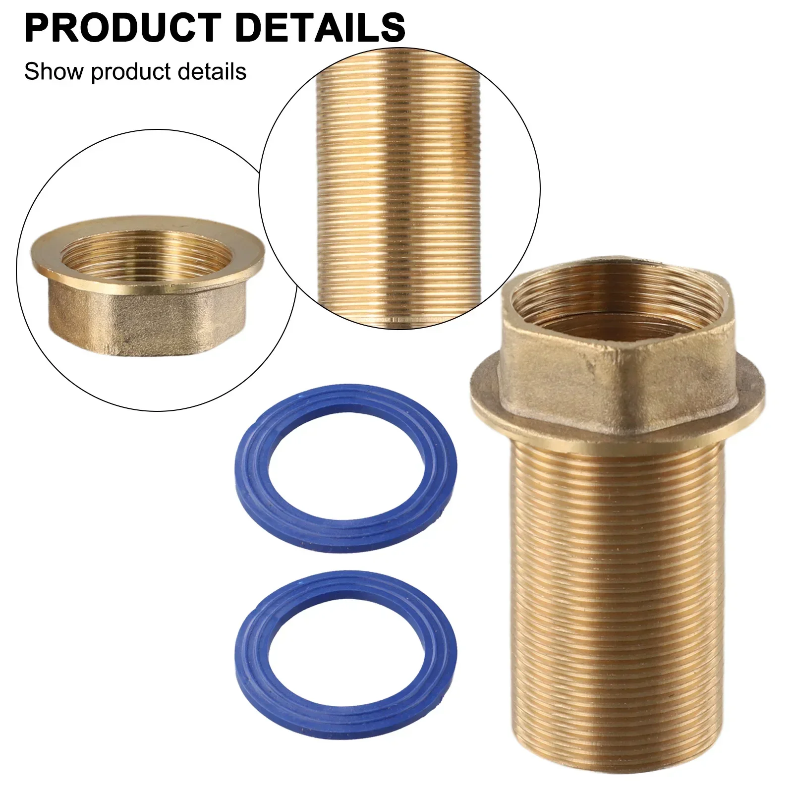 مكسرات أنابيب نحاسية لحوض المطبخ ، سهولة الإصلاح والصيانة ، الحفاظ على خيارات الطول