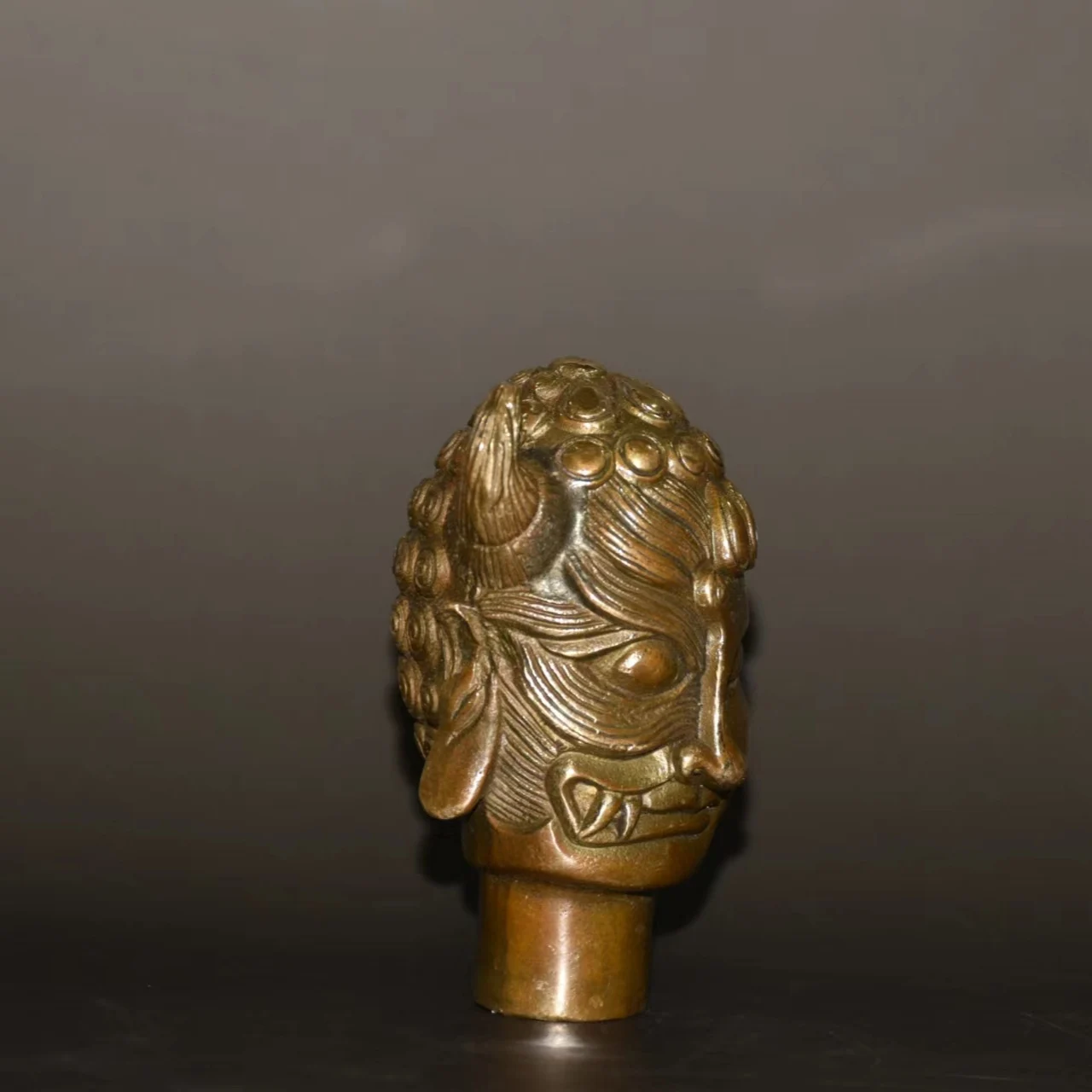 Pure copper between the Tathagata crutch head replacement head ornaments