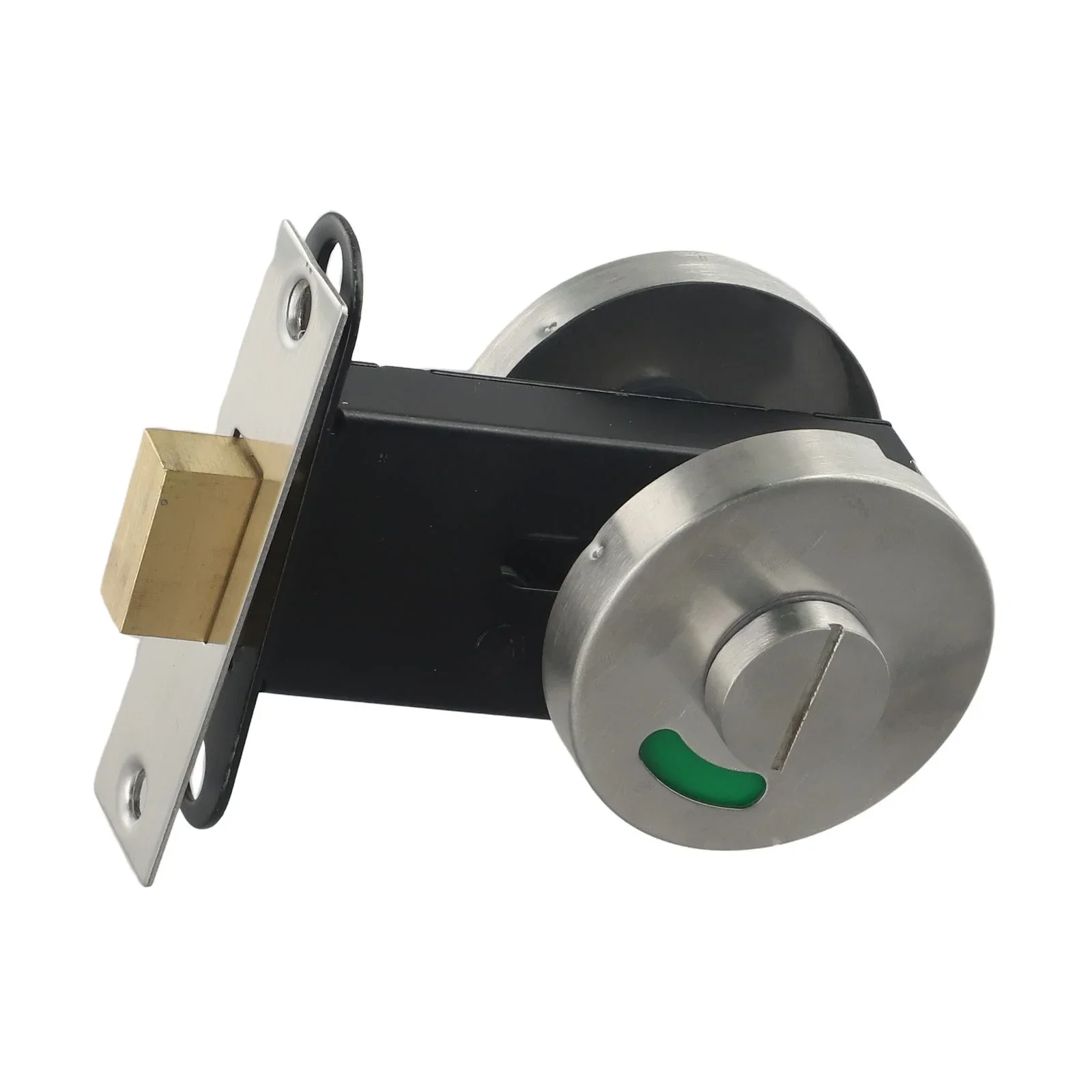 Brand New Lock WC Toilet Door Lock Restroom Toilet Stainless Steel 79*38mm Bathroom Green Red Indicator Indicator