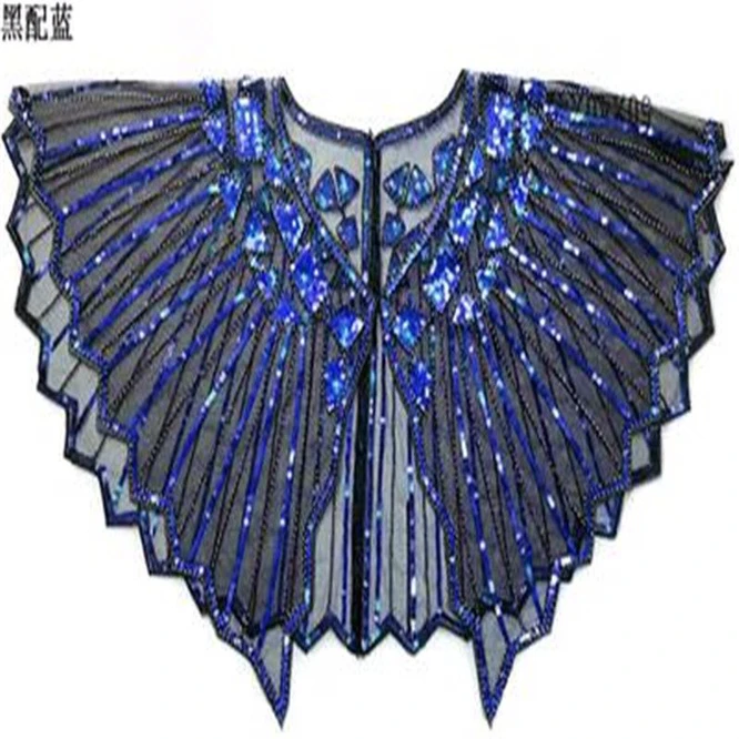 

2023 весенне-летние женские сетчатые универсальные накидки с блестками в европейском и американском стиле, модные женские накидки, пончо синего цвета