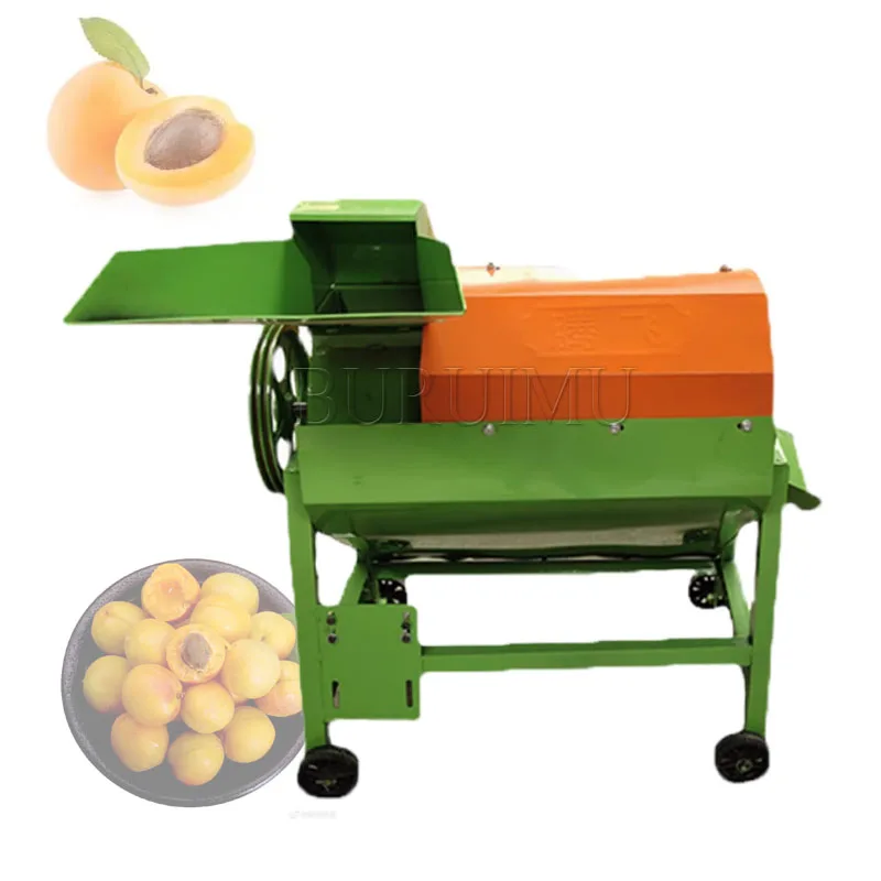 Automatic Cherry Fruit Kernel Almond Fruit Kernel Core Separator Machine Apricot Almond Kernel Remover Cracking Machine Price