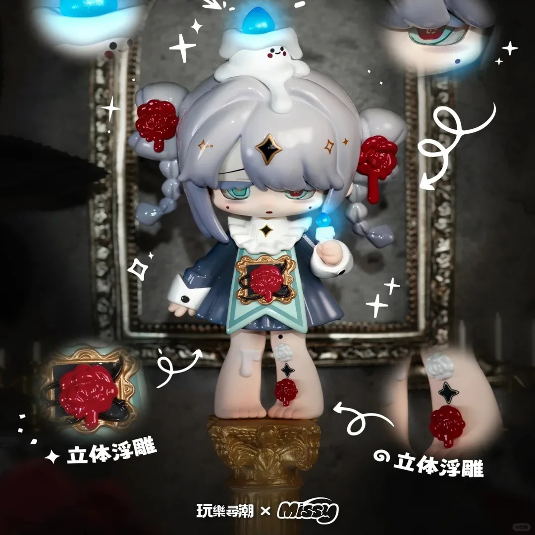 جديد حقيقي ميسي V2 صندوق أعمى الحلو الحداد لوليتا سلسلة الأصلي صندوق الغموض لطيف أنيمي عمل الشكل الدمى هدية اللعب العصرية