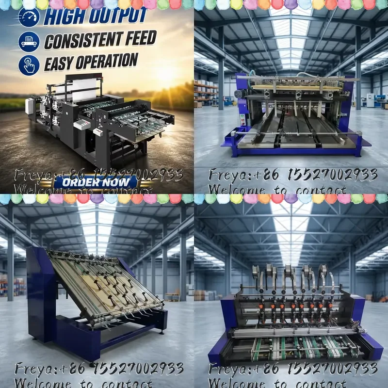 High Performance Three Side Book Trimmer Machine Double Elevator Feeding PLC Touch Screen Three Knife Cutting for Book Making