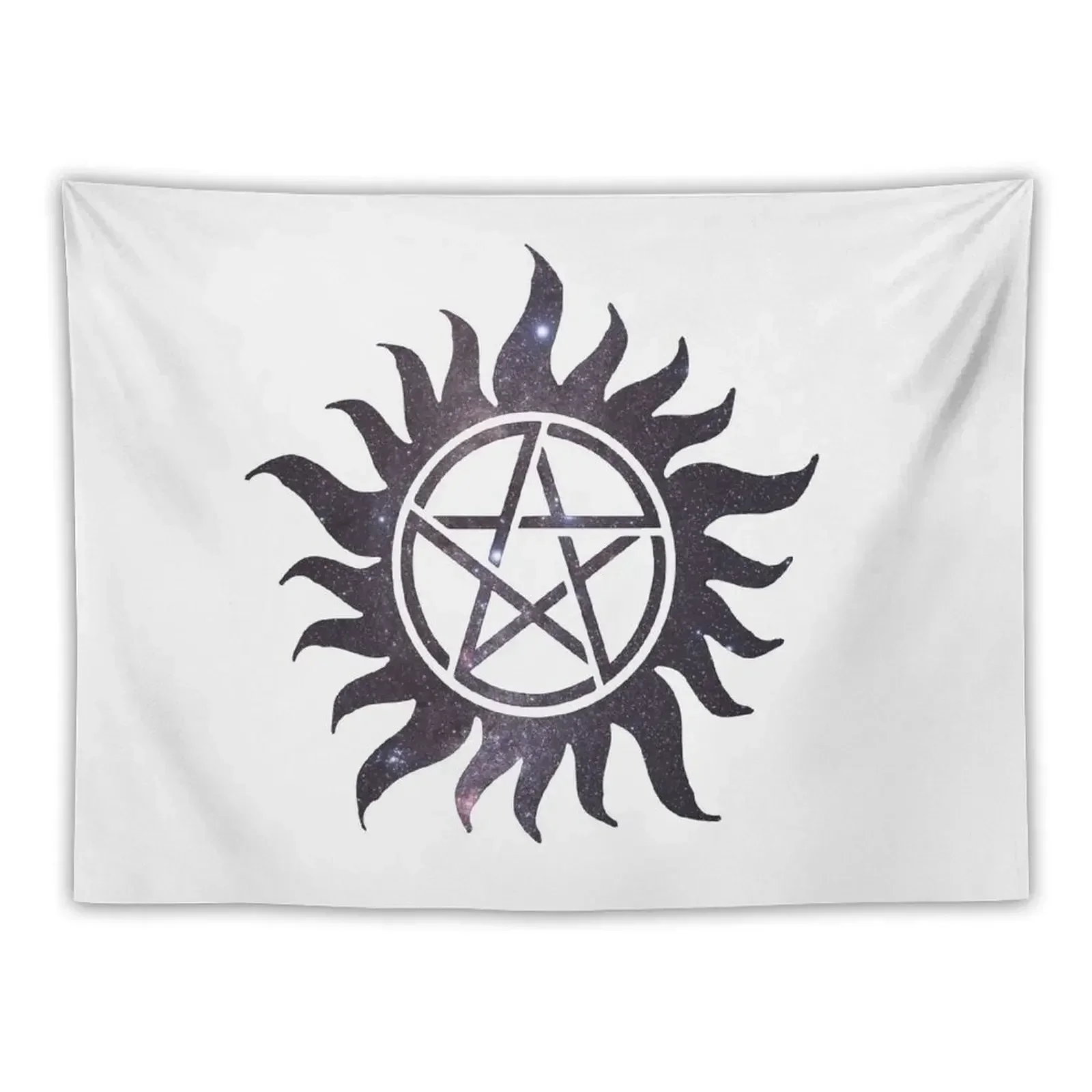 

Supernatual Galaxy Anti-Possession Symbol Tapestry Home Decorators Wallpaper Bedroom Tapestry