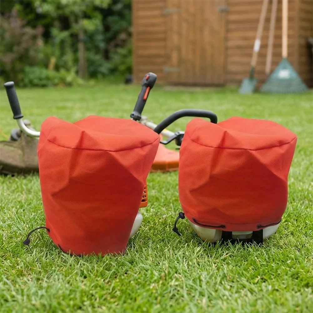 Waterproof Dustproof Trimmer Engine Cover For Edger & Trimmer - Easy Adjust Waterproof Orange Trimmer Engine Parts