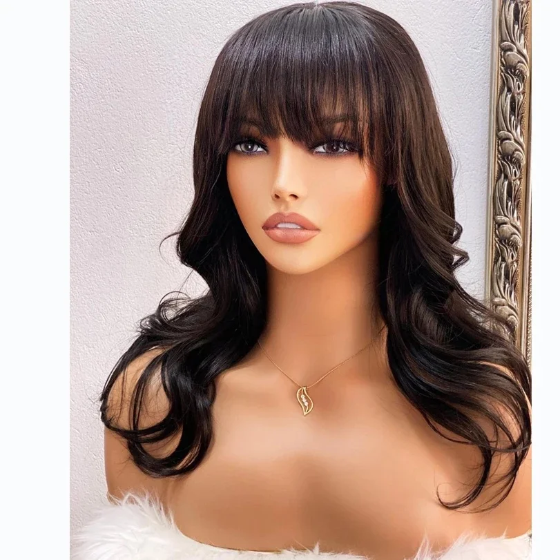 

Black Glueless Long Body Wave 5x5 Silk Base Jewish Human Hair with Baby Hair HD Lace European Hair Preplucked