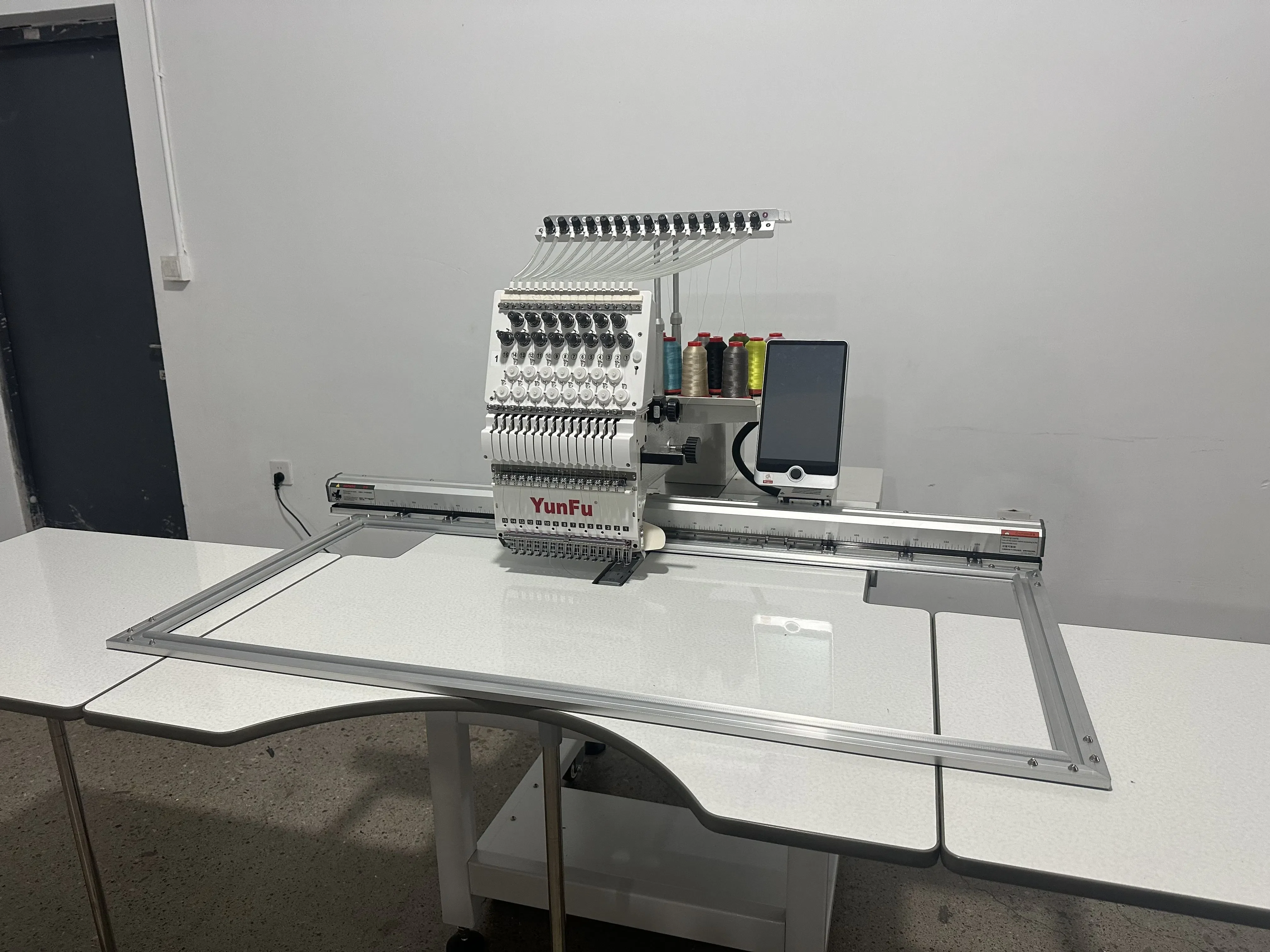 Picture 4: DDP Tajima Single Head Computerized Embroidery Machine For Cap Tshirt Finished Garment Flat Embroidery Agbada Style