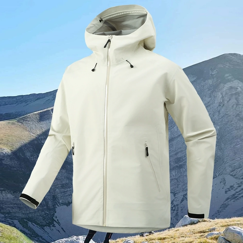 

Outdoor Softell Jaet ex Full-Body Taped Waterproof Windproof Faion Urban Sle Youth Autumn Stand Fit Long Sve