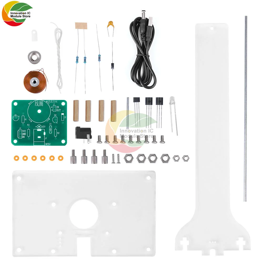 DIY elektroniczny zestaw huśtawka elektromagnetyczna huśtawka indukcyjna nauczanie i praktyczne szkolenie części do ćwiczeń spawalniczych