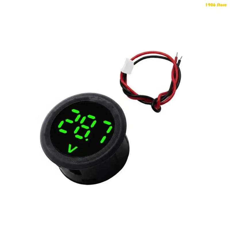 U1JB 5-100V Low Power Meter Monitor Panel Car Gauge LED Digital