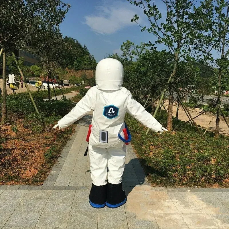 Astronauta Mascote Traje para Presente de Aniversário da Criança, Cosplay Vestuário, Unisex traje espacial, Terno Espacial de Alta Qualidade, Barato