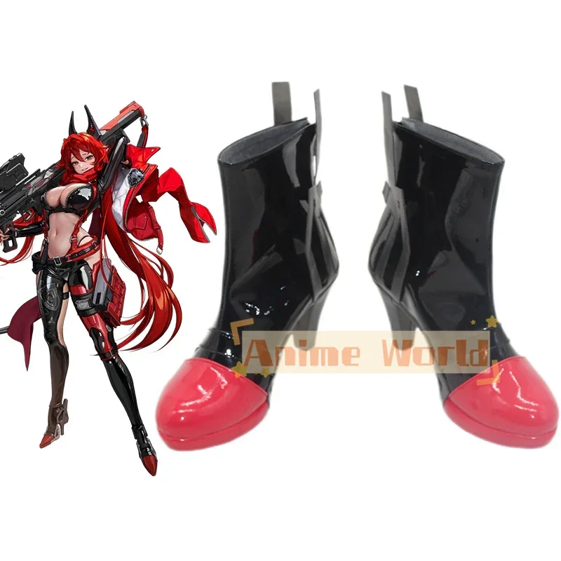 

Goddess of Victory: Nikke The Red Hood Cosplay Shoes Custom-made Halloween Carnival Party Props