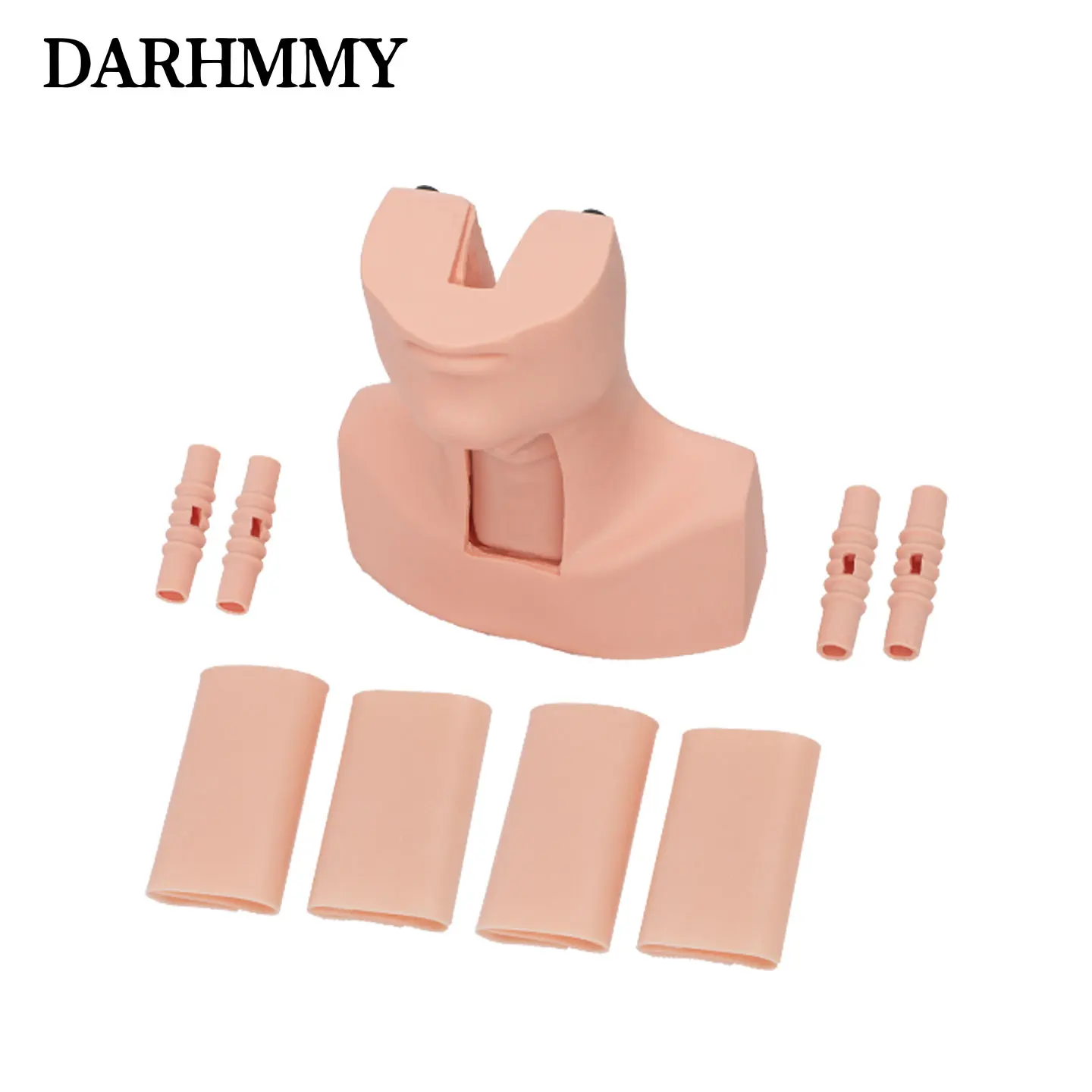 DARHMMY Advance Thyrocricocentesis Tracheostomy Simulator Tracheotomy Intubation Training Model