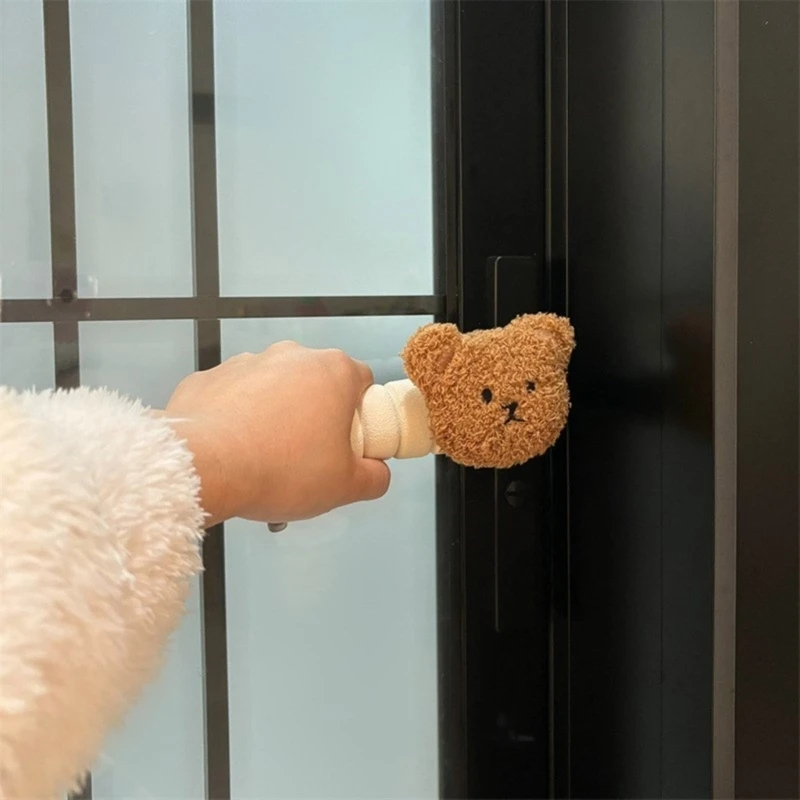 Cartoon Door Handle Sleeve Cover Wall Anti-collision Gloves Anti-knock Baby Gift