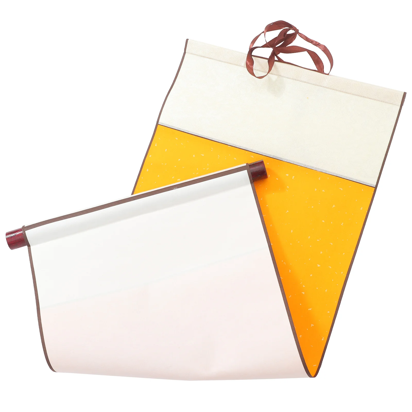 Blank Scroll Chinese Painting Multi-function Xuan Paper Reel Drawing Calligraphy Portable Home Supplies