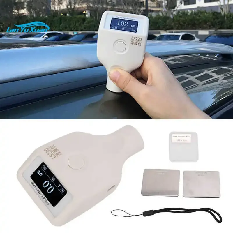 Handheld LS230 Paint Coating Thickness Gauge Meter Digital   Tester For Car Automotive Repair Tools