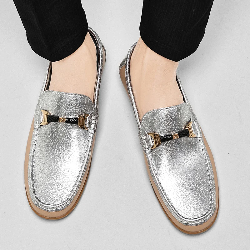 حذاء رجالي عصري جديد راقي من أوروبا وأمريكا مع نعال ناعمة غير قابلة للانزلاق، مريح للربط وجيد التهوية #1