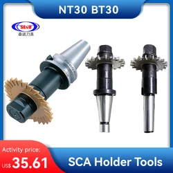 SENO Milling Cutter Tool Rod Morse BT30 MT4 MT NT30 NT40 SCA22 SCA27 Installation Saw Blade Milling Cutter Three Face Cuttertool