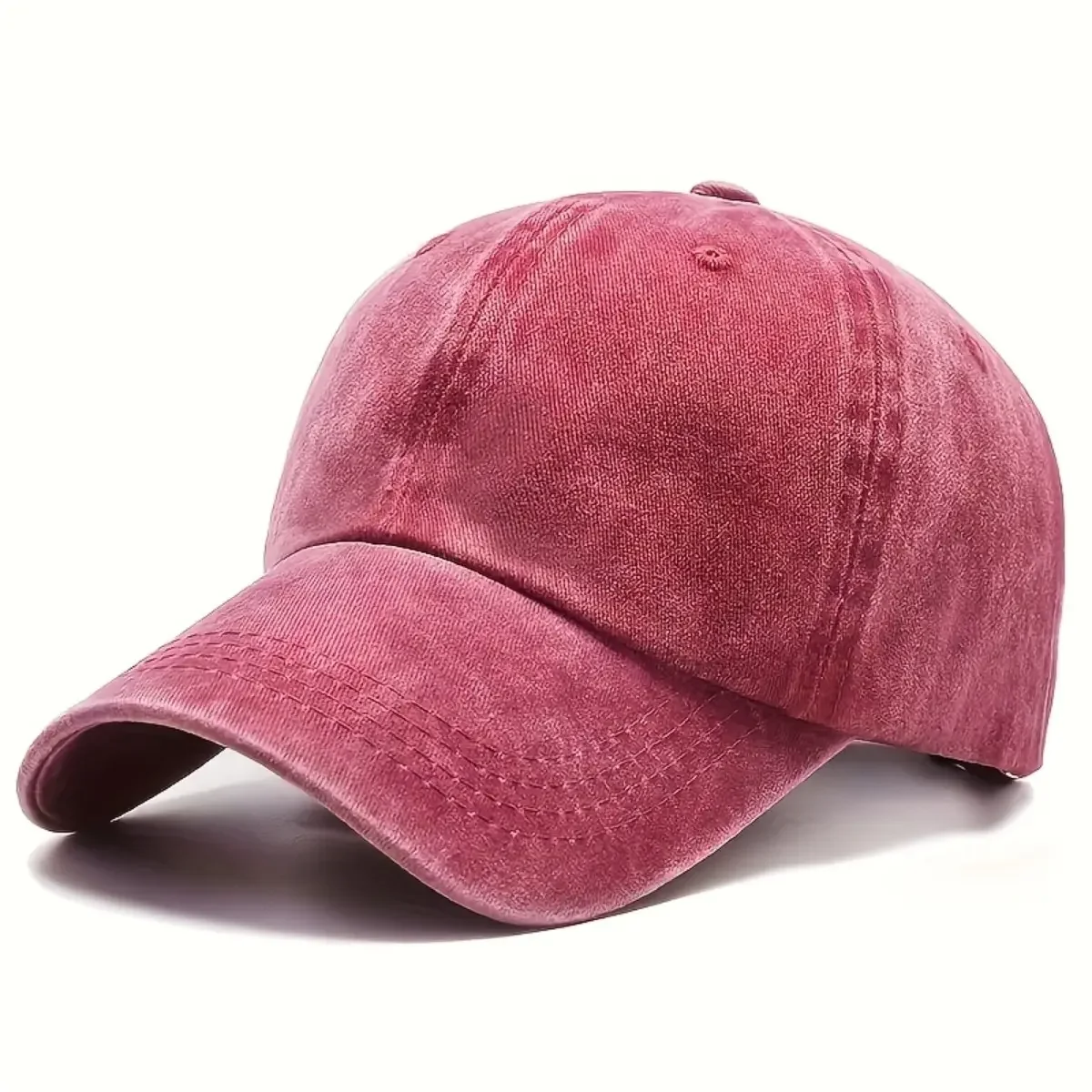 Vintage Washed Cotton Baseball Cap Adjustable Classic Soft Dad Hat for Men Women Outdoor Casual