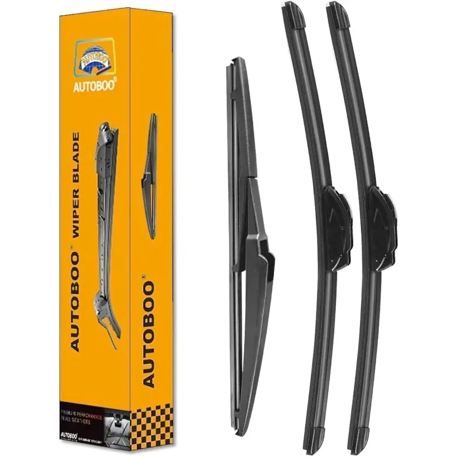 

22 and 21 Windshield Wipers with 12 Rear Wiper Blade Replacement for Dodge Durango 20112019 and Jeep Grand Cherokee 20112023 Pr