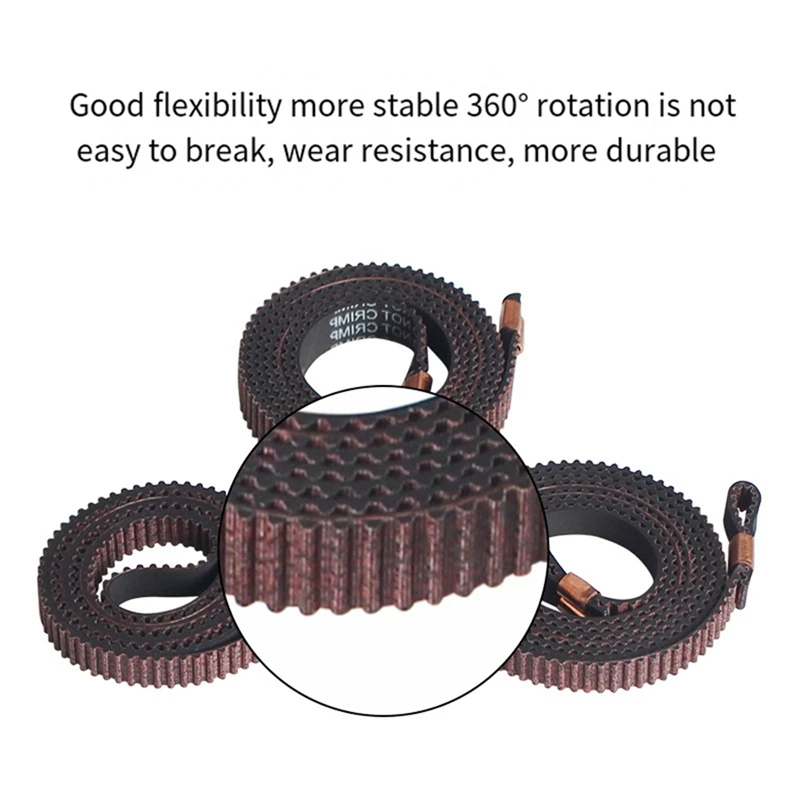 For 3 X+Y+Z Timing Belts Kit X- Y- Z- Synchronous Belt Kit High Precision Replacement Parts-A68X