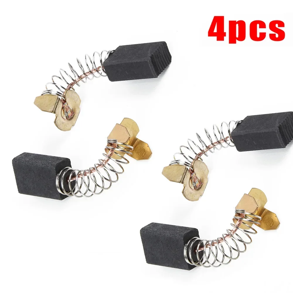 4PCS Carbon Brushes Universal Motor Carbon Brushes For Generic Electric Drill Angle Grinder Power Tool Accessories