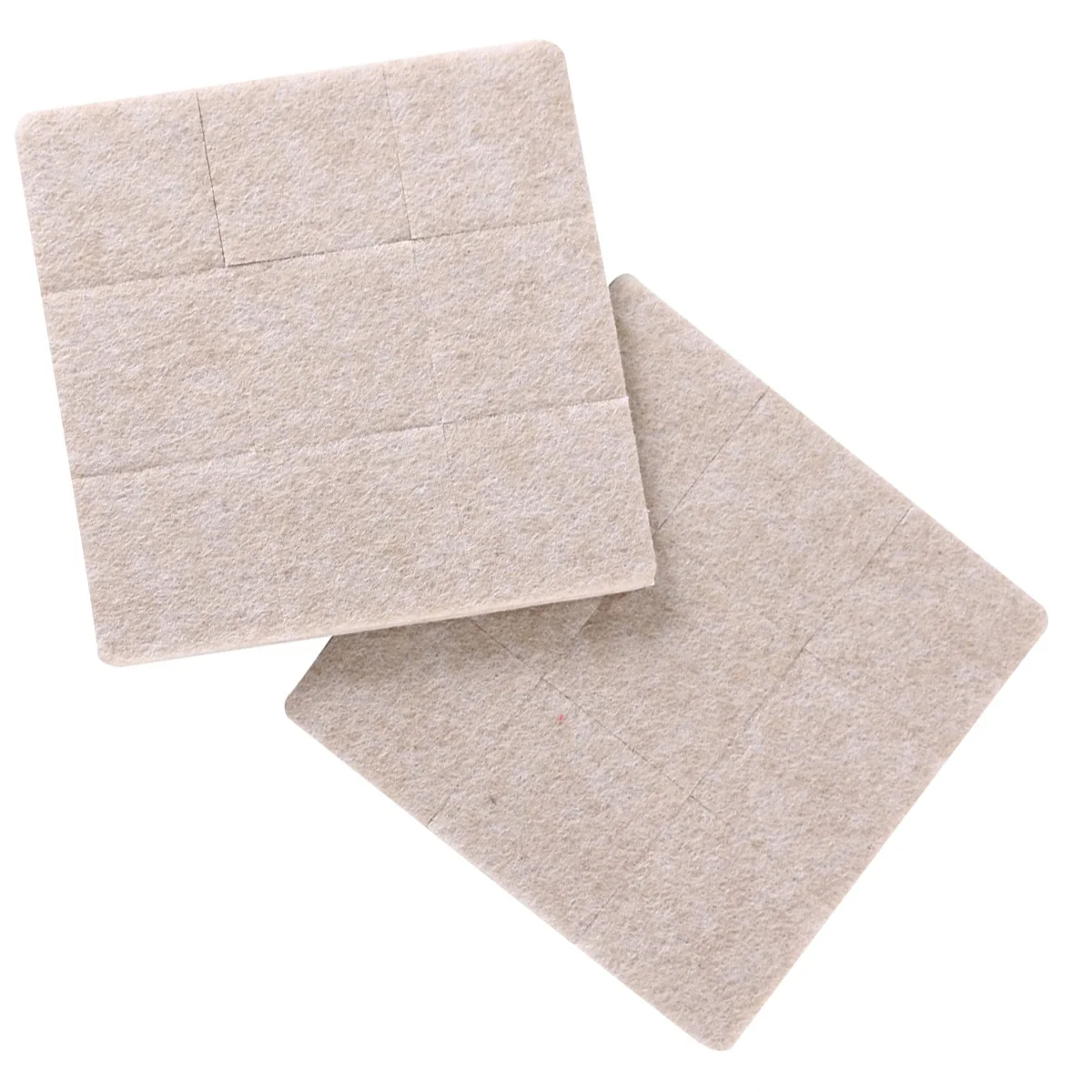 36 Pcs Square Felt Pads Floor Protector for Chairs Furniture Protection Tables and