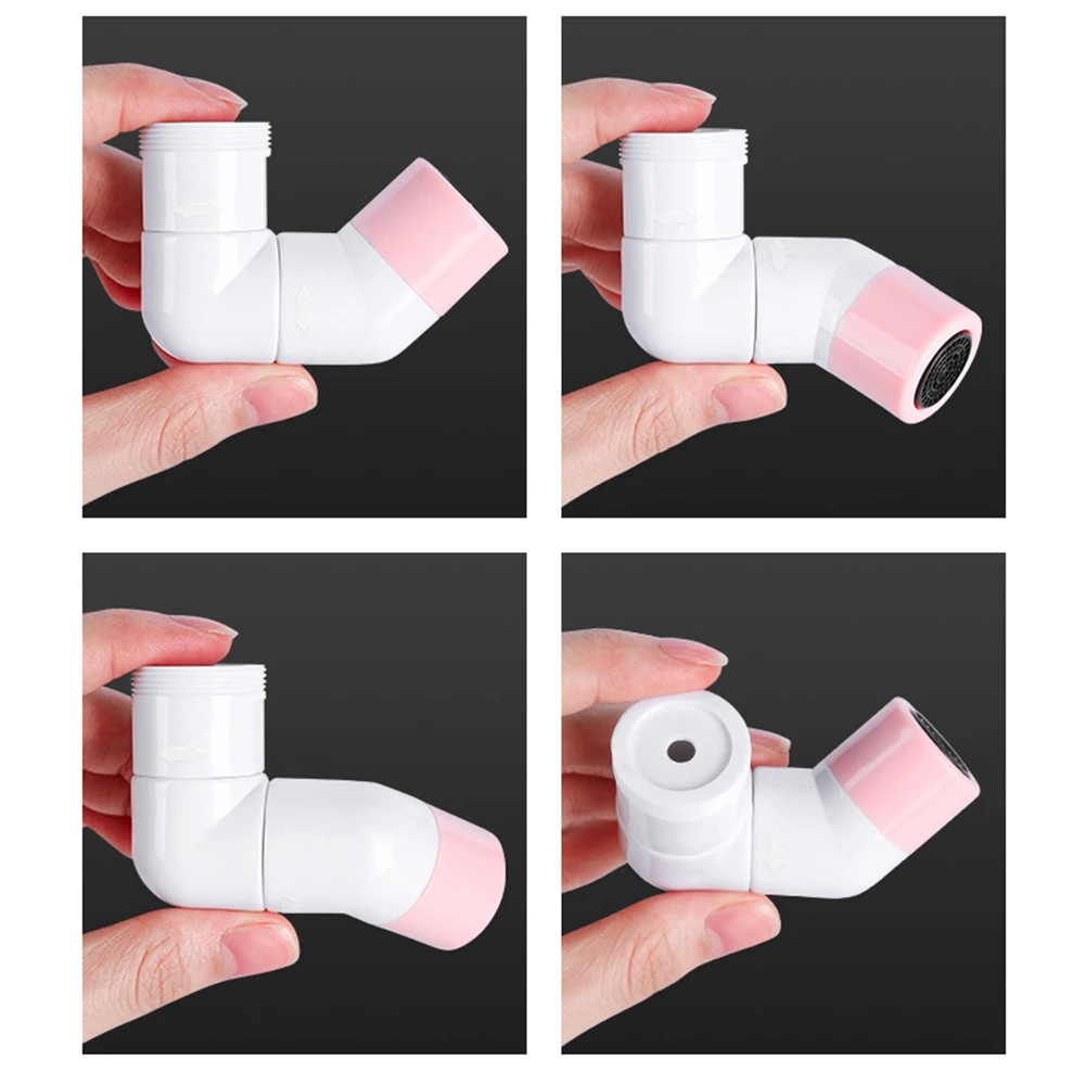 

A25I-Rotating Kitchen Faucet Extender Water Saving Tap Nozzle Adapter Universal Splash Filter Bathroom Sink Accessories