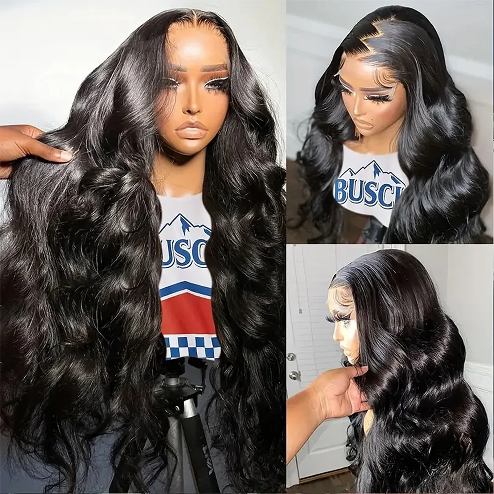 13x6 Hd Transparent Lace Frontal Wigs Glueless Body Wave Human Hair Wigs Brazilian Hair 13x4 Lace Front Human Hair Wig For Women