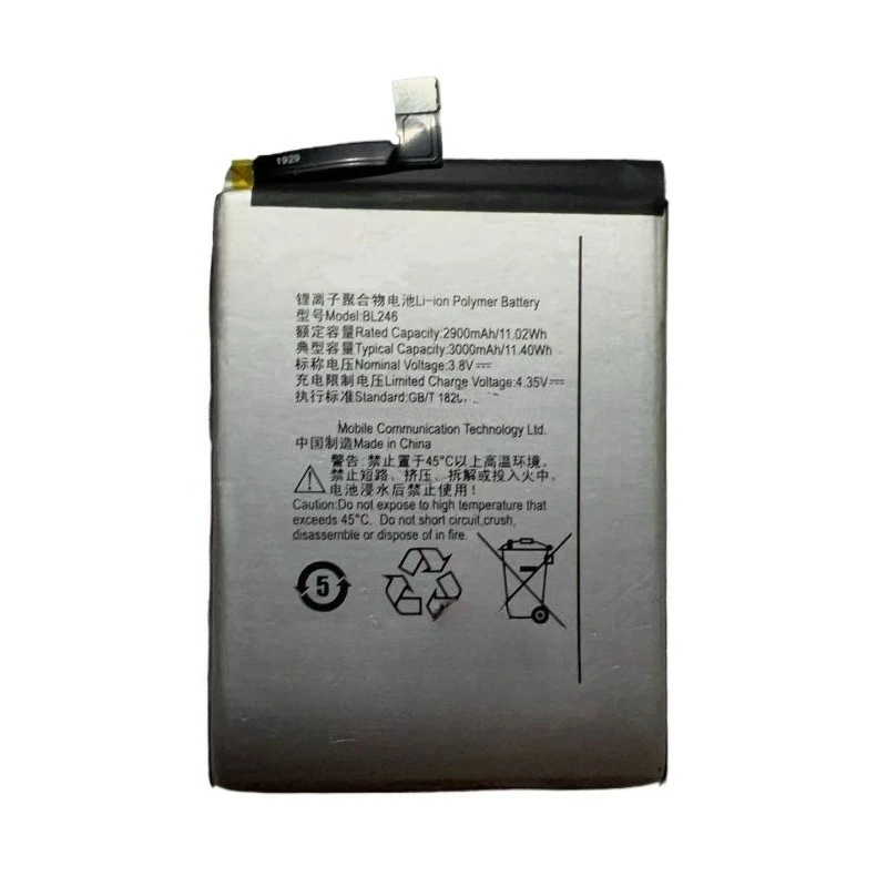3.8V 3000mAh BL246 Mobile Phone Battery For Lenovo Vibe Shot Z90-37/-3 Z90-A40 Brand New High Quality