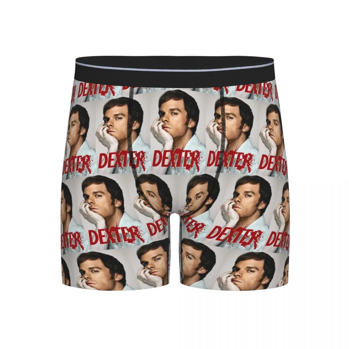 

Длинные трусы-боксеры, шорты Dexter Morgan Movies, мужские дышащие трусы для мужчин, подарки бойфренду