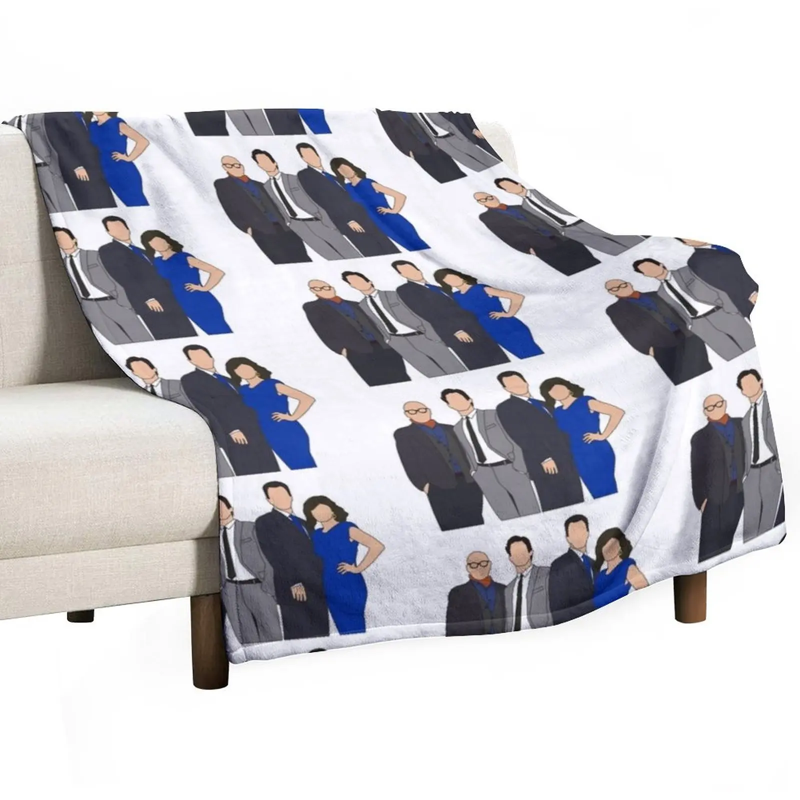 

White Collar Throw Blanket Hair Soft Beds Blankets