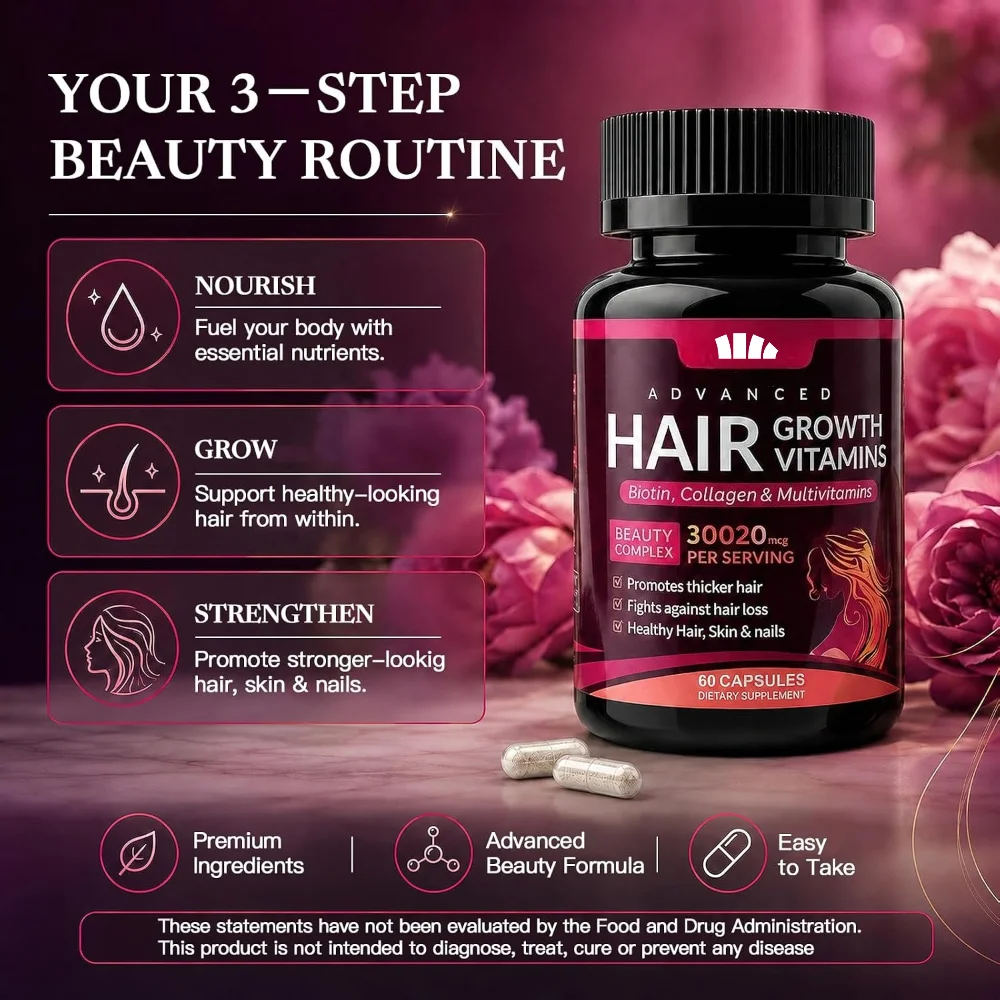 Hair, Skin, and Nail Vitamin C - Hair Care Capsule recension och pris