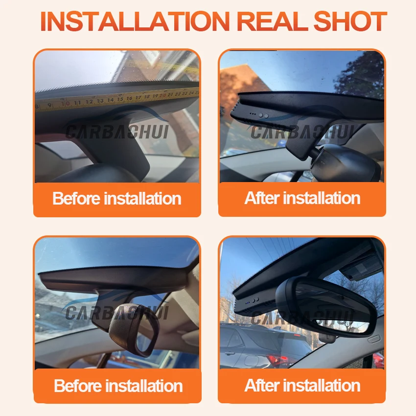For BMW I3 I01 2013 2014 2015 2016 2017 2018 2019 2020 2021 Plug and Play UHD 4K 2160P Hidden WIFI Car Dvr Dash Cam Camera