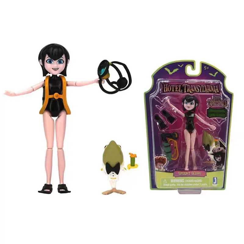 Hotel Transylvanias Mavis Action Figure Bats Out Monster Cruise Spooky Scuba Elf Model Cute Doll Collectible Toys Kids Gifts