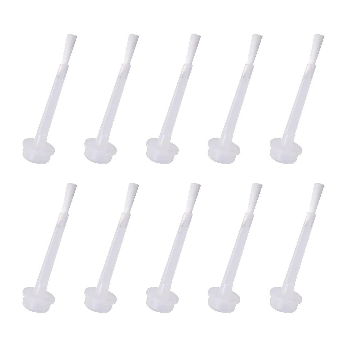 

1 комплект, легко заменяемые жидкие кисти для пудры, портативные, идеально подходят для гель-лака, белая сменная жидкая кисть