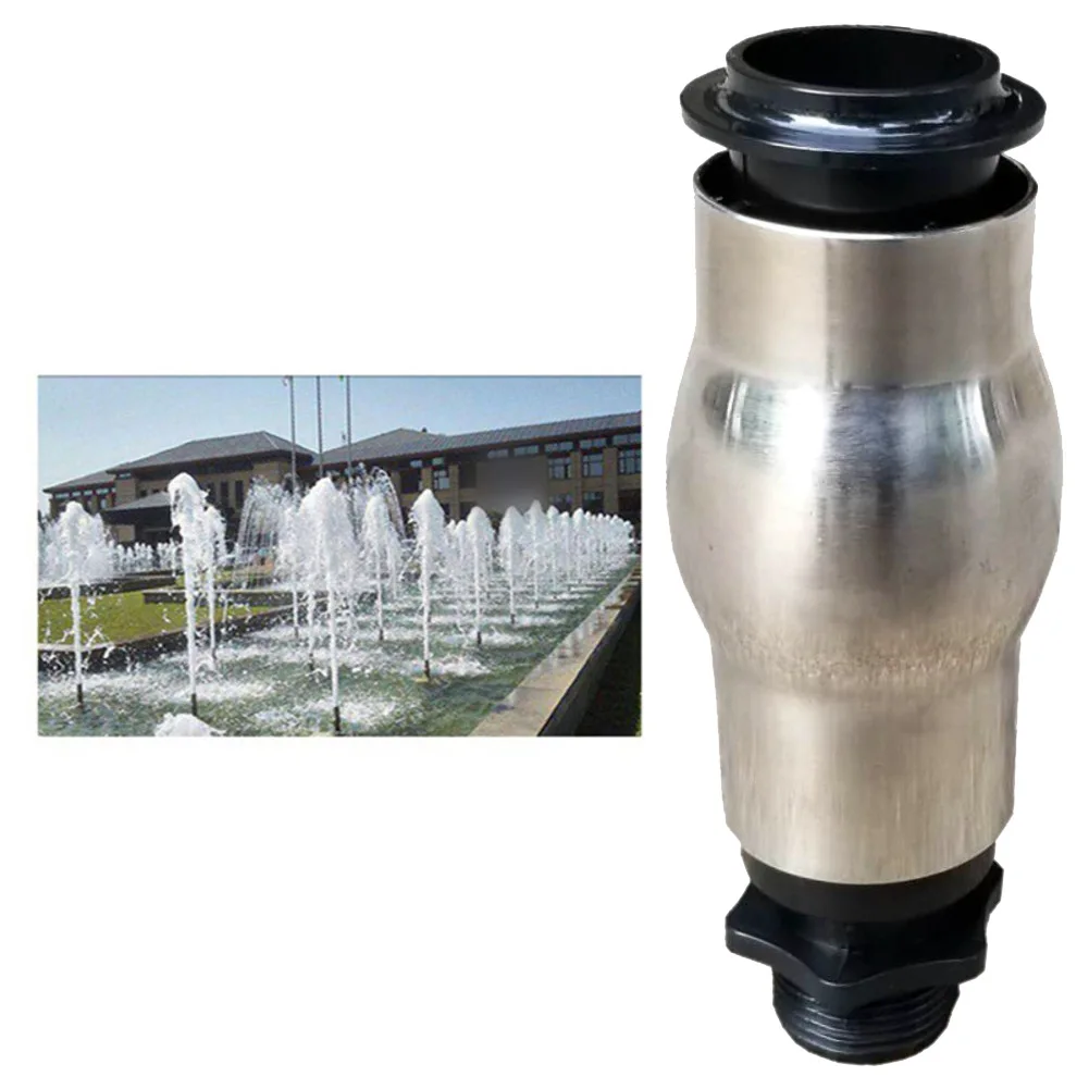 

Насадка для фонтана из нержавеющей стали G1 с внешней резьбой для распыления пены шампанского, для насоса для пруда, для демонстрации воды в озере, 15,2 см