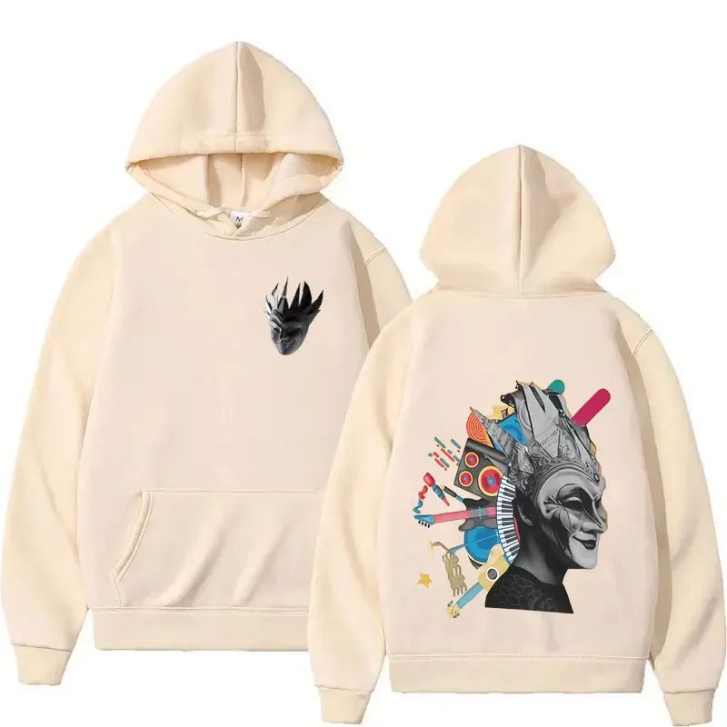 Hot Sale Men's Sweatshirt Boris Brejcha Hoodies Hip Hop Pullover Aesthetic Casual Fashion Fleece Clothes Autumn Long Sleeve Tops