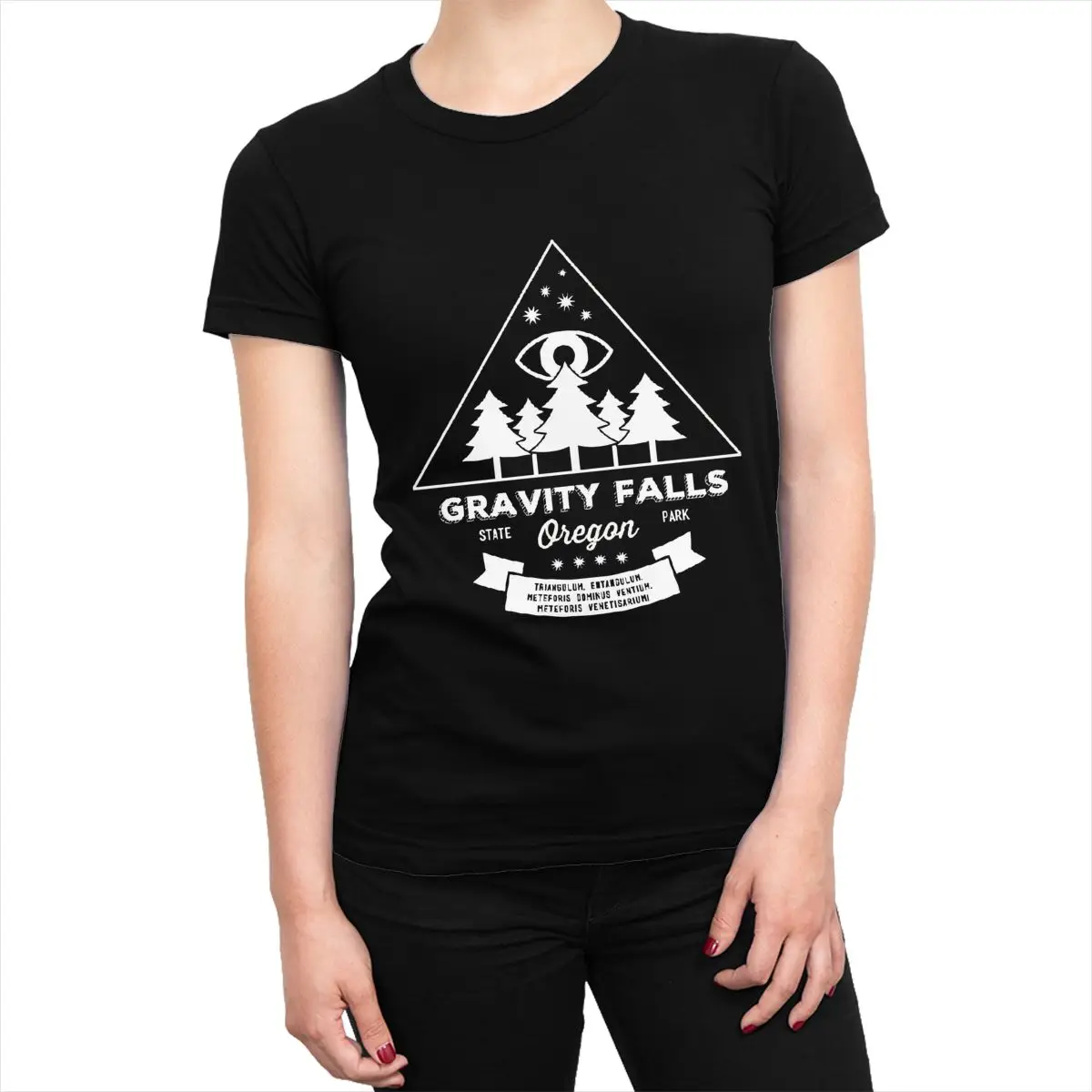 Gravity Falls T-Shirt mabel pines Harajuku T Shirts Short Sleeves Streetwear Tops Summer Cotton O Neck Plus Size Tees