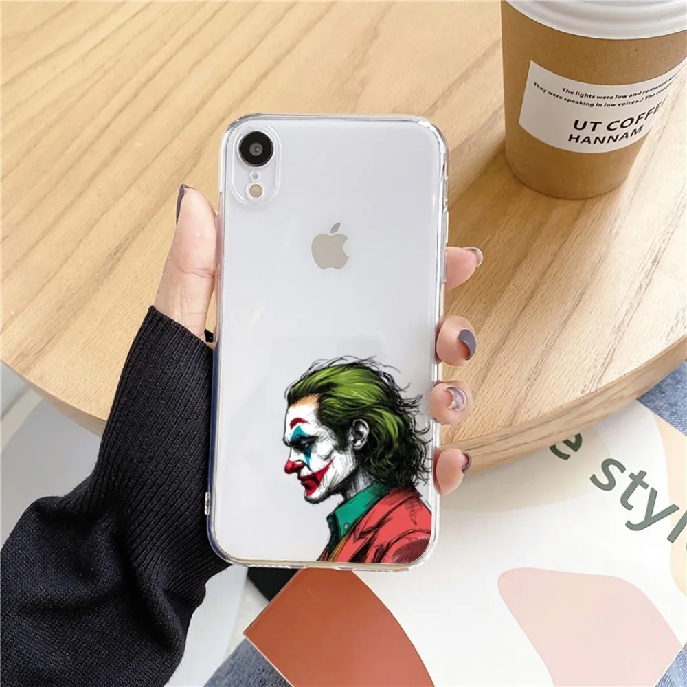 D-DC J-Joke-c Phone Case For Iphone 15 11 13 14 Pro Max 7 8 Plus X Xr Xs Max Se2020 12mini Transparent Cover