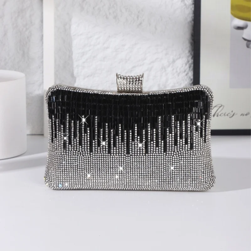 

Элегантный сверкающий изысканный вечерний клатч с градиентом, изысканный стильный блестящий Snazzy Olśniewający стильный для ужина