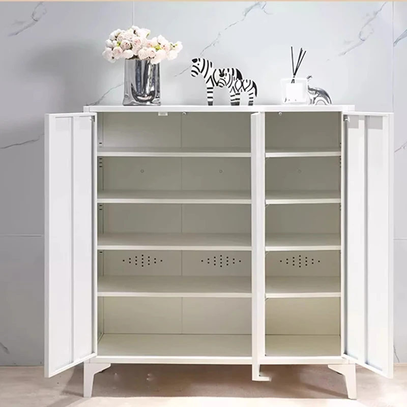 رف خزانة أحذية عمودي مريح، خزانة أحذية خشبية ذات سعة كبيرة، منظم أثاث تخزين المدخل Zapatero Mueble