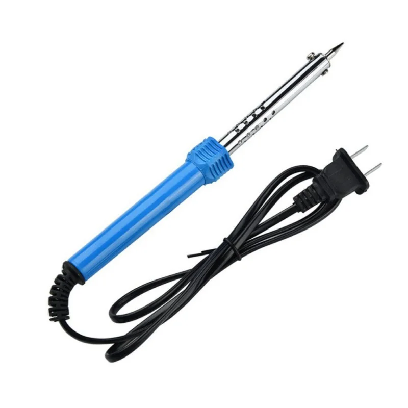 Fer à souder électrique à chauffage externe 40W, longue durée de vie, prise européenne pointue, outil de soudage professionnel