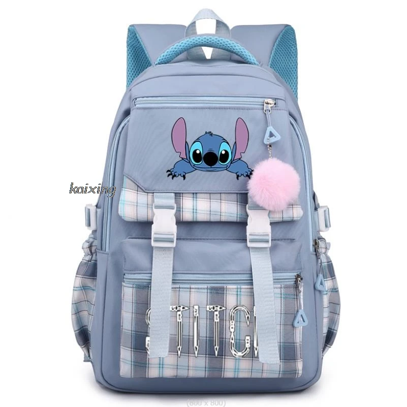 Lilo And Stitch Backpacks Women Rucksack for Girl Student Teenager Children Knapsack Schoolbag Cartoon Bookbag Travel Bag