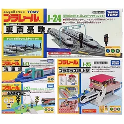 TAKARA TOMY Tomica Plarail DIY JR Series Railway Track Accessories Designs Model Creative Collage Toys Gift for Children Boys