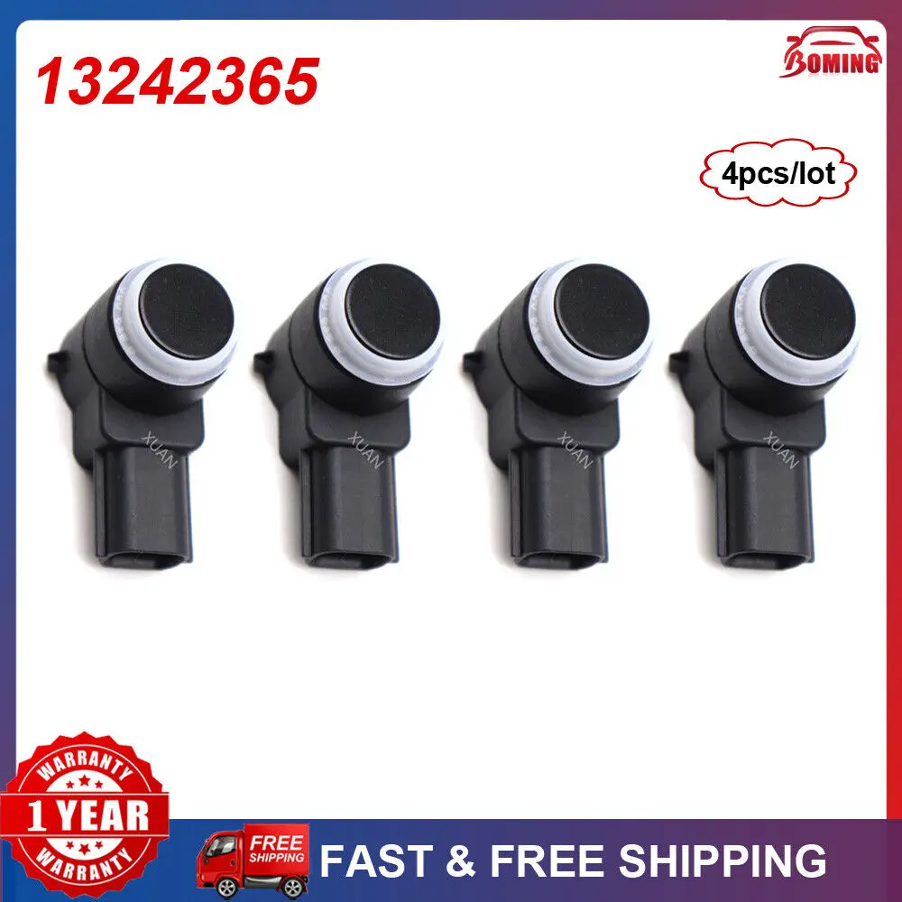 

4pcs Car PDC Parking Sensor Bumper Reversing Radar 13242365 For Cruze opel Corsa Radar Detektory zafirab 0263003613 13368131