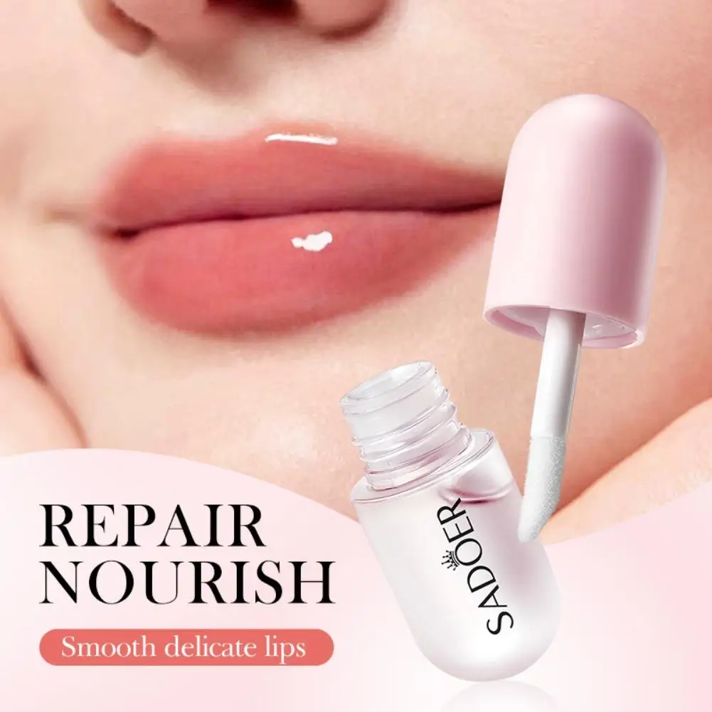 Sadoer Moisturizing And Plumping Lip Oil Reduce Lip Texture Anti-Wrinkle Essential For Autumn And Winter For Traveling Outside