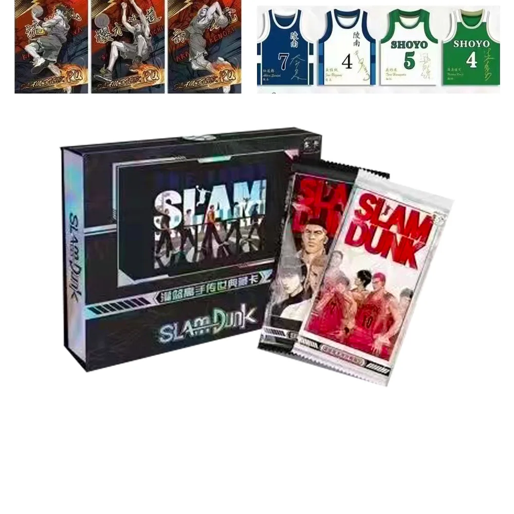 New Slam Dunk Collection Basketball Figure Cards  Anime TCG Rare and Limited Collection Signature Christmas Birthday Game Gift